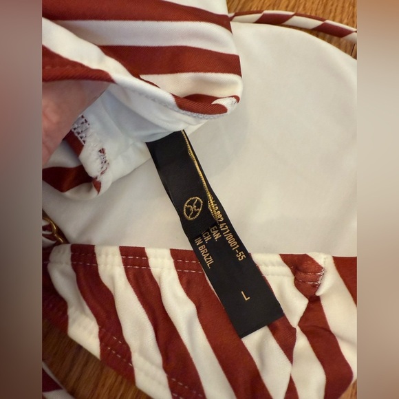 ViX Swimwear Paula Hermanny Audrey Erin Bikini Top Size Large - Picture 5 of 9